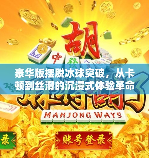 豪华版摆脱冰球突破，从卡顿到丝滑的沉浸式体验革命,豪华版摆脱冰球突破