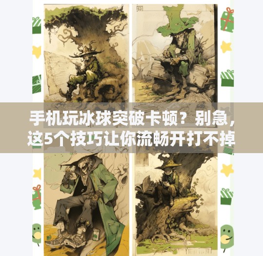 手机玩冰球突破卡顿？别急，这5个技巧让你流畅开打不掉链子！手机玩冰球突破卡了